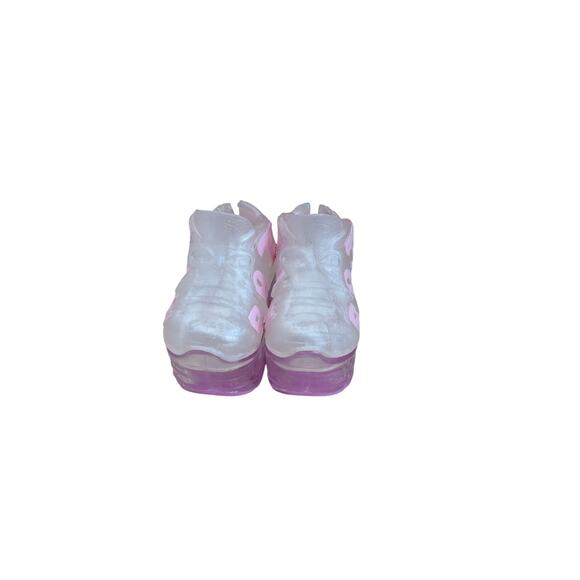 Rainbow High Doll Amaya Slime Edition Purple Clear Glitter Shoes Detachable Sole - Picture 3 of 6